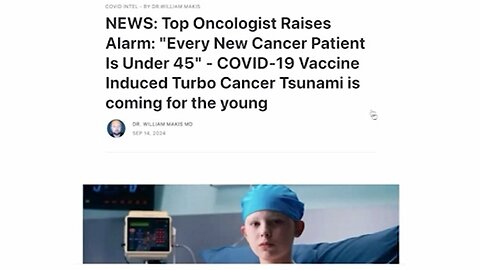 SGT - 20240919 Dr William Makis, Rise in CANCERS from C19 shot