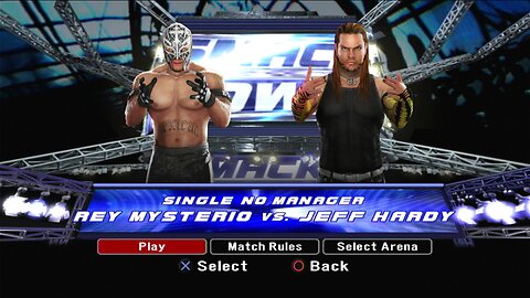 WWE Smackdown vs. Raw 2008 - Rey Mysterio vs. Jeff Hardy