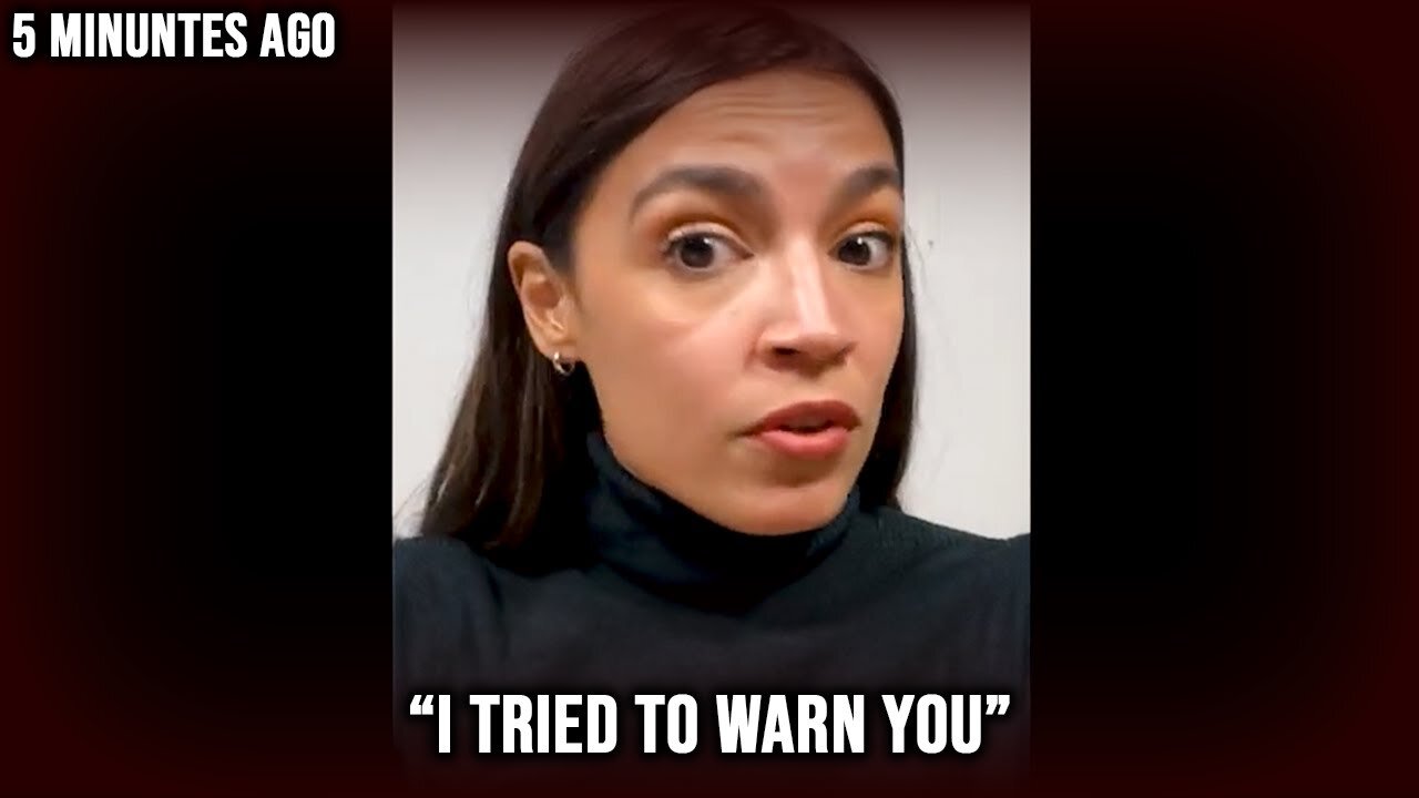 5 MINUTES AGO: AOC SHARED CHILLING MESSAGE IN EXCLUSIVE INTERVIEW