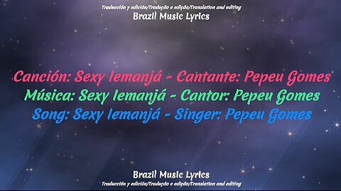 Brazil Music: Sexy Iemanjá - Singer: Pepeu Gomes