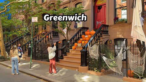 Greenwich Village Nyc Walk Ny Travel Video 4k Walking New York