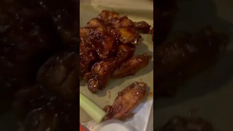 Chicken Wings Night #chickenwings #chicken #dinner #wings #buffalowildwings