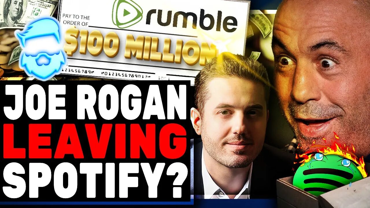 Joe Rogan Set To Leave Spotify? Spotify CEO Grovels To Woke Mob & Competitors Pounce