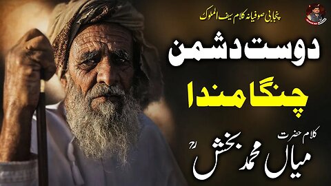 Dost Dushman Changa Manda | Punjabi Sufiana Kalam Mian Muhammad Baksh | Saif ul Malook
