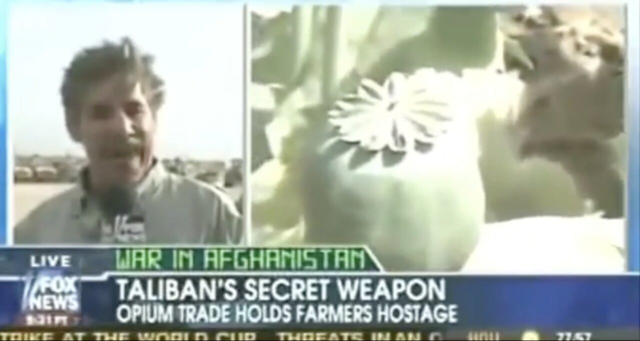 Geraldo Rivera - CIA Propagandist Pushing Heroin Trafficking Trade In Afghanistan