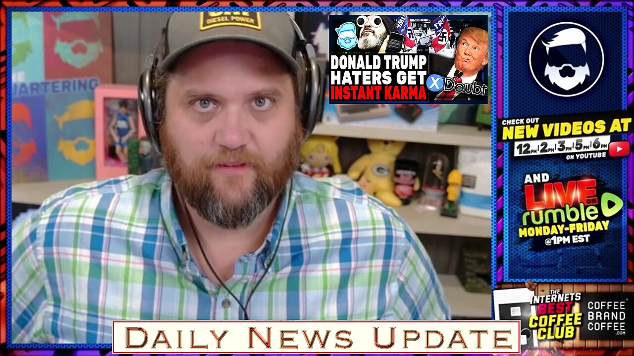 x173a: KRocky: Quartering - Instant Regret For DERRANGED Trump Supporters Caught On Tape! 3 Hilarious WOKE Fails!