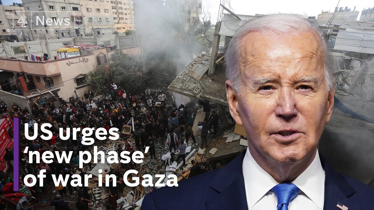 US urges Israel to enter ‘new phase’ of war in Gaza within weeks