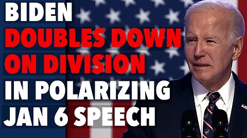 Biden doubles down on division - attacks and mocks MAGA and America First supporters