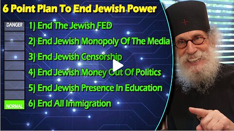 Episode 20: 6 Point Plan To End Jewish Power