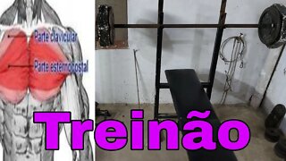 [MUSCULAÇÃO] Treino PESADO DE Peito