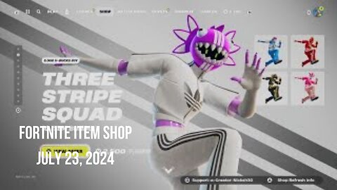 Fortnite Item Shop|July 23, 2024(*New* Adidas Bundle, Quest Pack, & Emote)