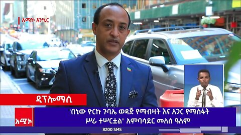 "በኒው ዮርኩ ጉባኤ ወዳጅ የማብዛት እና አጋር የማስፋት ሥራ ተሠርቷል" አምባሳደር መለስ ዓለም
