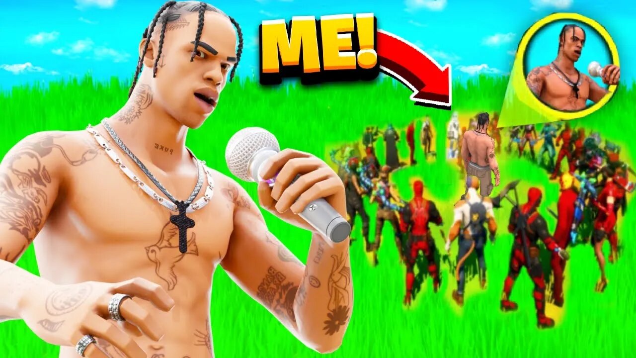 Do What Travis Scott Says, Or ELSE.. (Travis Scott Says - Fortnite)