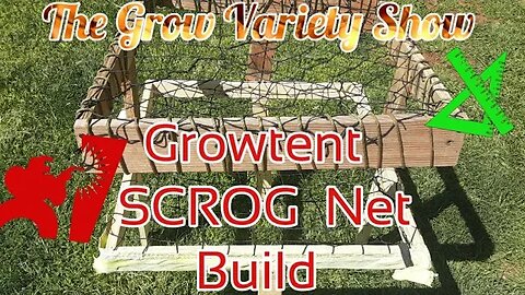 Plant Training Upgrade! My 2 Tier SCROG Net (The Grow Variety Show ep.192)
