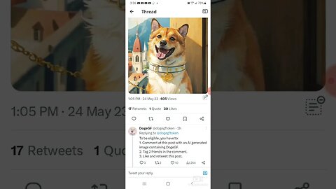 $DOGEGF contest update...
