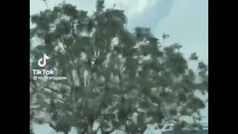 Very Large UAP UFO Chariot camouflages in the Clouds. Psalms 104:3