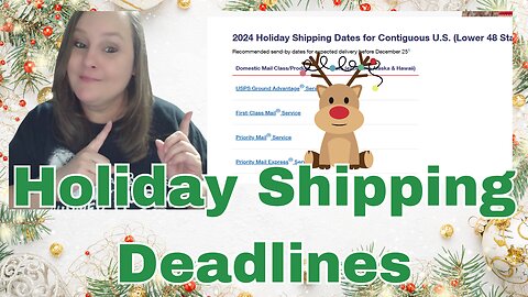 Q4 Holiday Shipping | PLUS a Special Challenge!