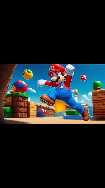 Super Mario Dancing in the Party (AI GENERATED) #supermario @MundoIa347