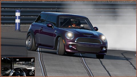 Prague Full Circuit Drift in the 2009 Mini JCW - FM7