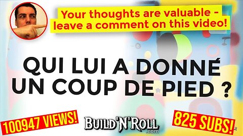 QUI LUI A DONNÉ UN COUP DE PIED ?