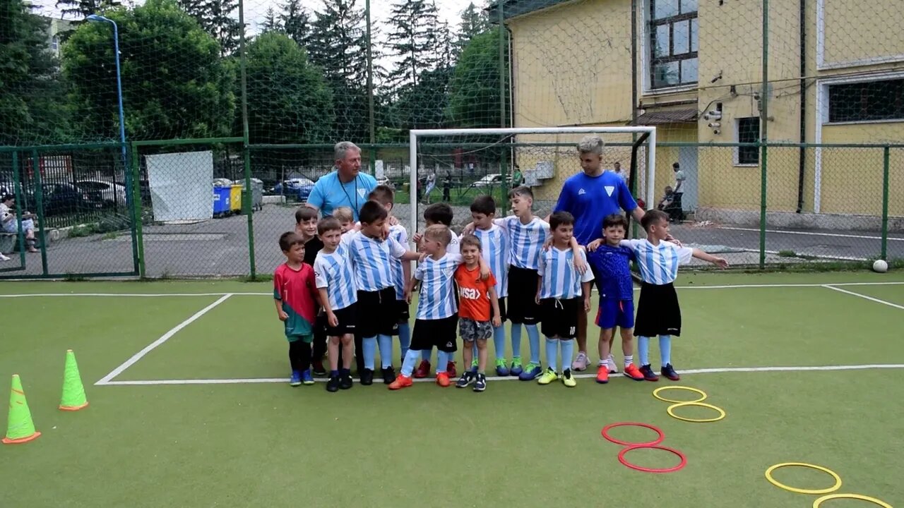Școala Argentiniană de Fotbal Codlea, poză de grup