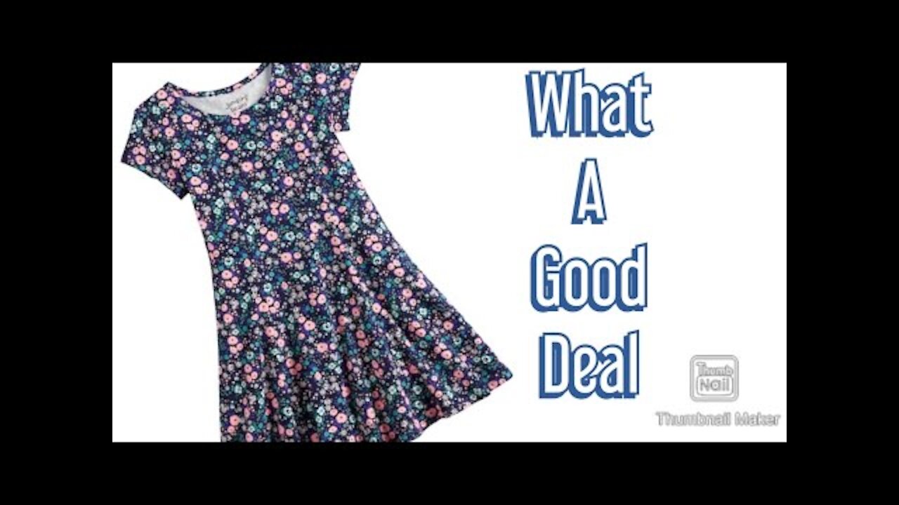 Reviewing dress from Burlington