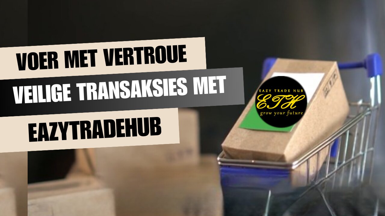 Uitvoer ? Word betaal, nie spook nie! Beveilig jou geld met eazytradehub.com