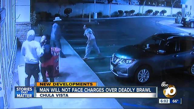 Man will not face charges over deadly brawl