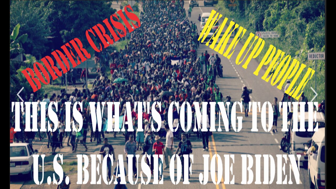 THE BIGGEST ATTACK ON THE UNITED STATES IS HAPPENING AT THE SOUTHERN BORDER THANKS TO BIDEN!
