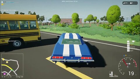 Motor Town: Behind The Wheel (Steam beta demo, gameplay)