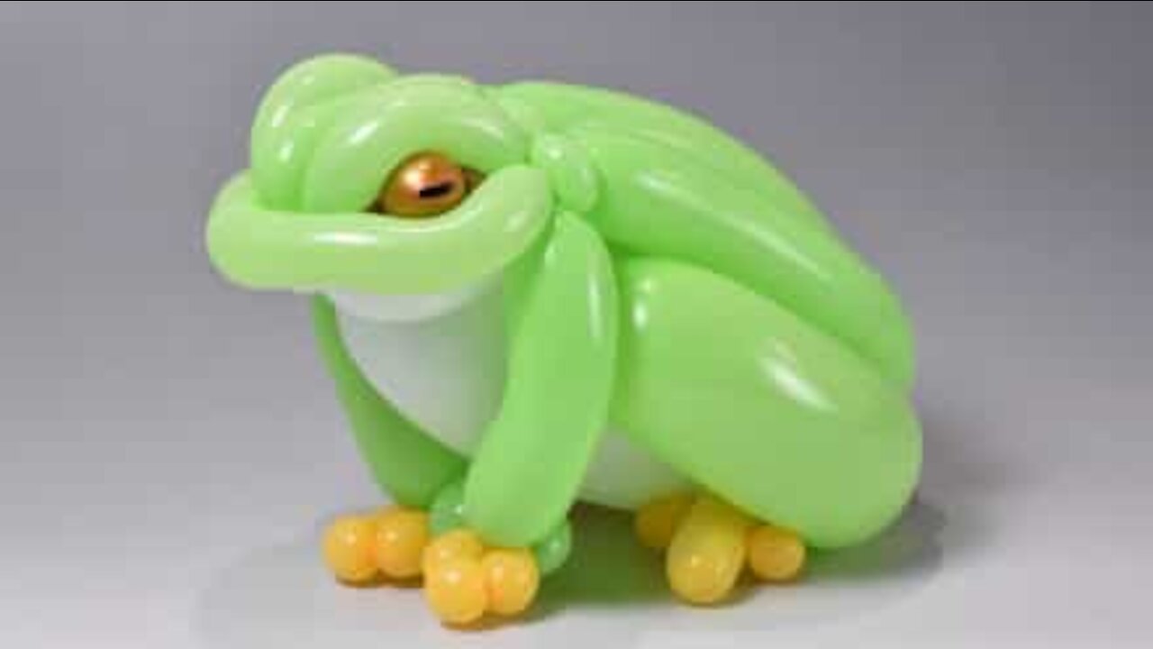 Japansk kunstner laver smukke skulpturer af balloner