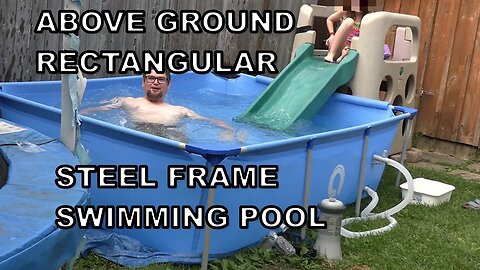 Above Ground Rectangular Steel Frame Swimming Pool, 8.5 x 6 Ft | Aveni | INTEX C530 CARTRIDGE FILTER