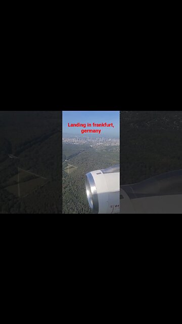 Birds eye of frankfurt, germany