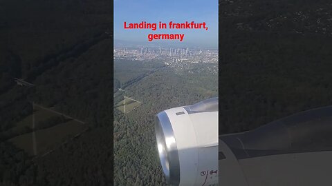 Birds eye of frankfurt, germany