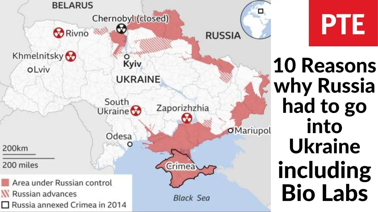 10 main reasons why Russia had no choice but to go into Ukraine: inc Bio Labs ,Can you guess all 10?
