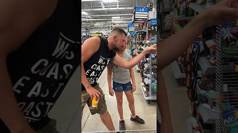 Family Fun at Walmart and Buying Mermaid Barbies #dadlife #mermaids #barbie
