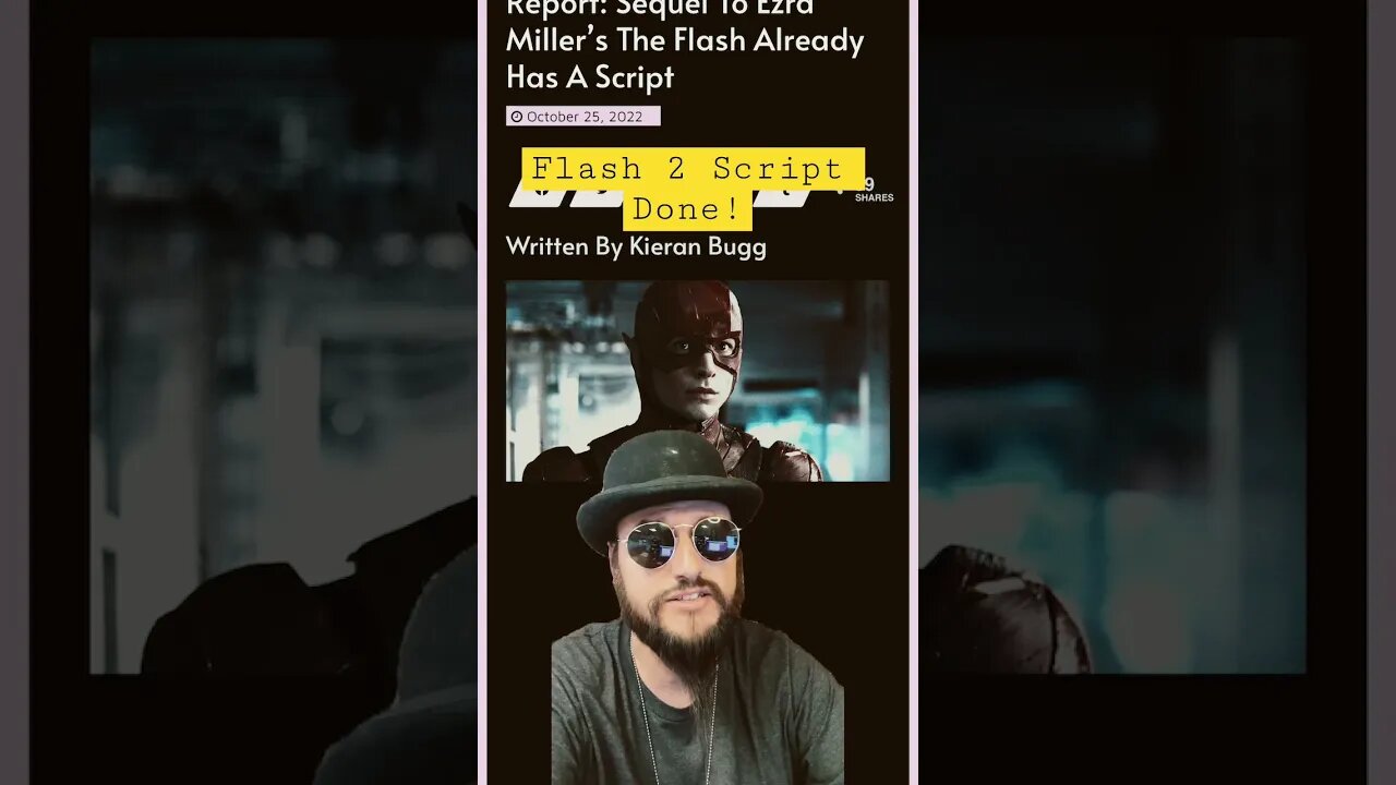 The Flash 2 Already Has A Script. Will Ezra Be In It Though?