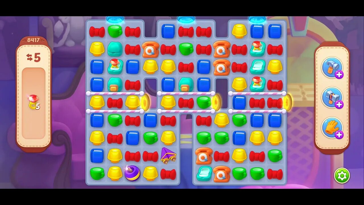 Playrix Homescapes Gameplay Walkthrough Level 8417