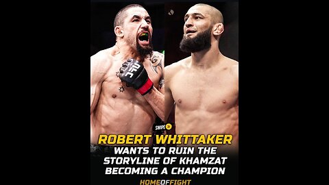 Robert Whittaker Believes he can stop Khamzat Chimaev 👀 #ufcnews #mmanews