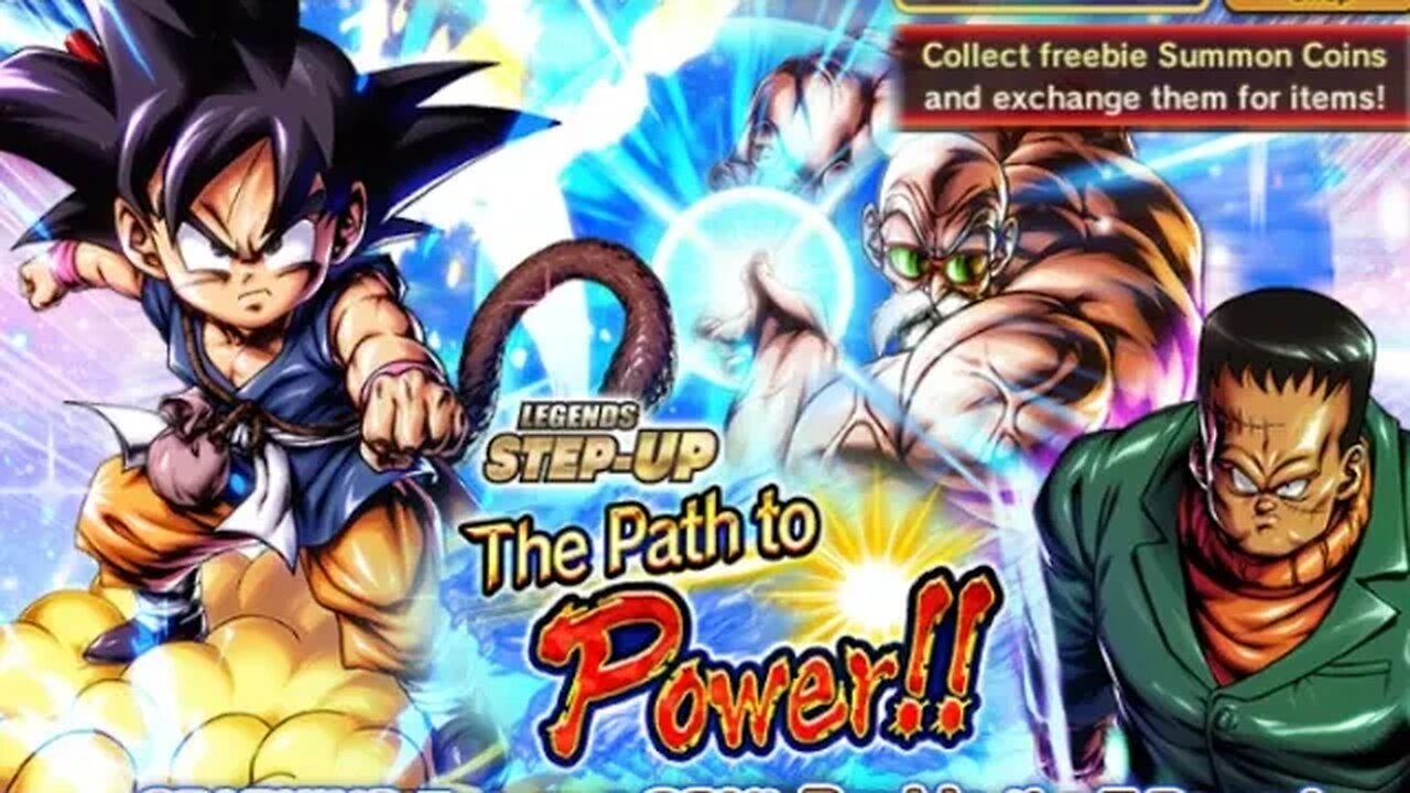 PATH TO POWER KID GOKU SUMMONS DRAGON BALL LEGENDS !! #dragonballlegends
