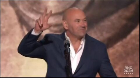 UFC head Dana White introduces 'real American badass' Trump at RNC
