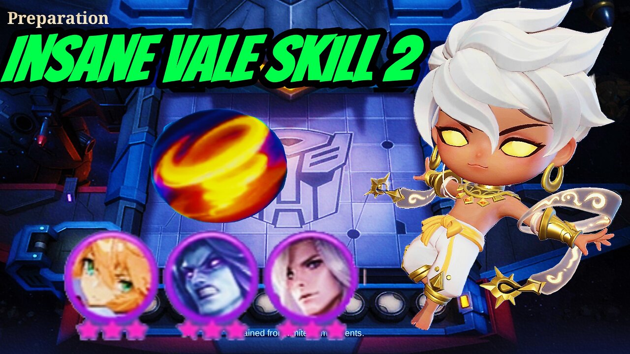 MAGIC CHESS || MLBB || INSANE VALE SKILL 2