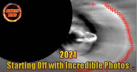 La Planète X = images du 8 janvier 2021