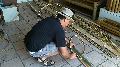 como fazer um barco , canoa, jangada @bambutotal