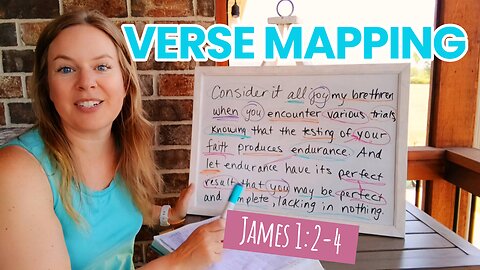 James 1:2-4 VERSE MAPPING