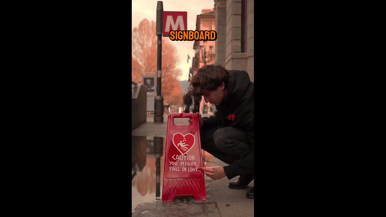 Most Adorable Street Artist ❤️