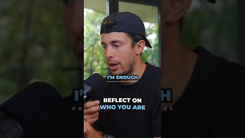 Reflect on who you are.. 🫵