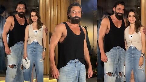 Boby Deol घूमने निकले अपनी पत्नी Tanya Deol के साथ। Bobby Deol की बॉडी देख लोग हुए पागल 🤩💖🔥