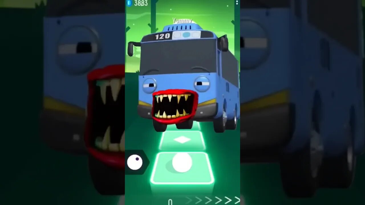 Tayo EXE Tiles Hop #shorts #music #mobilegaming