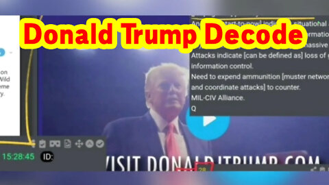 Donald Trump Decode 9/6/22 - VERY important?